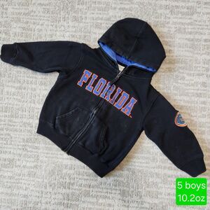 UF University of Florida hoodie sweatshirt jacket size M/5 child boy girl